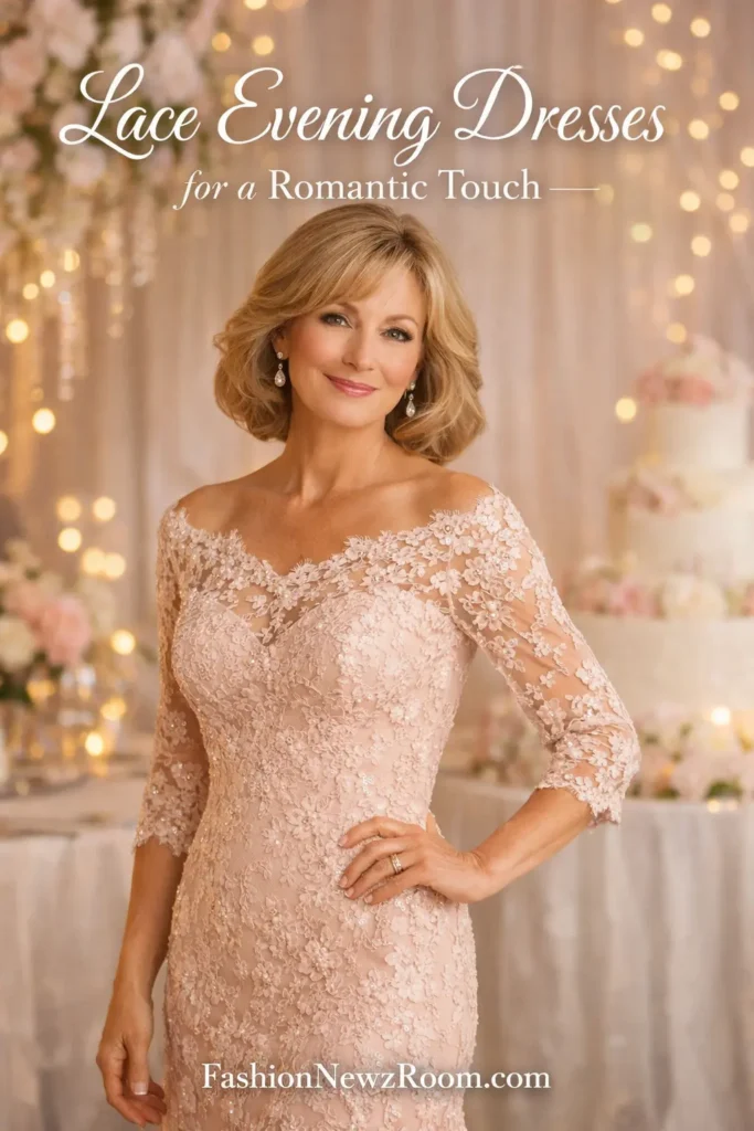Lace Evening Dresses for a Romantic Touch