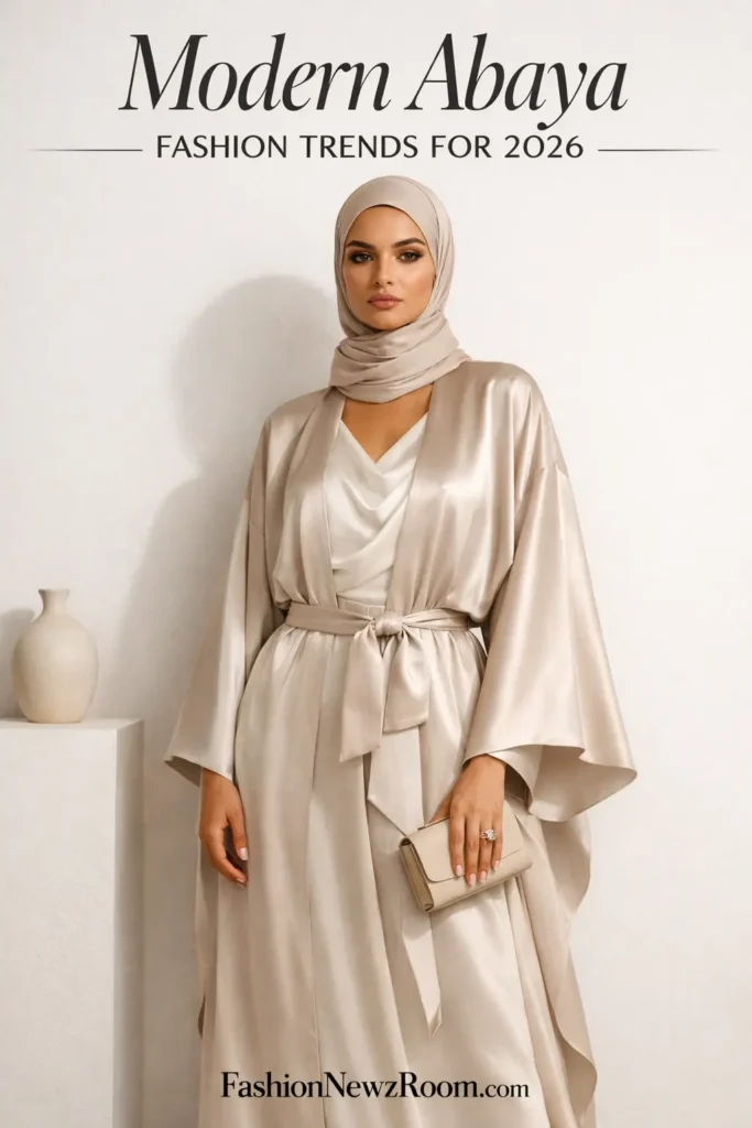 Modern abaya fashion for 2026 - FashionNewzRoom.com