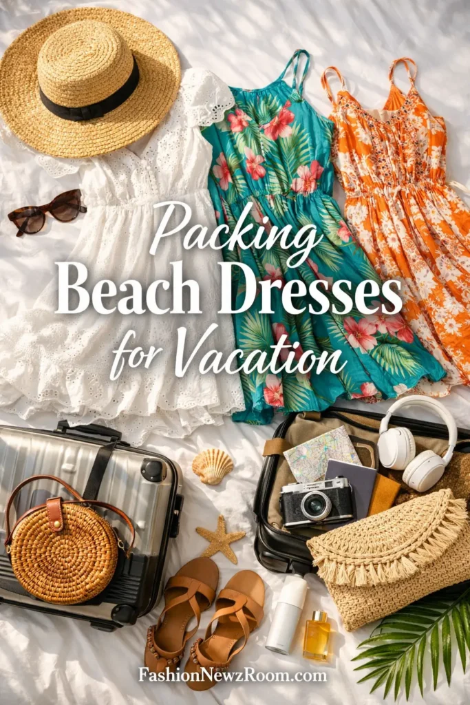 Packing Beach Wear Dresses for Vacation - FashionNewzRoom.com