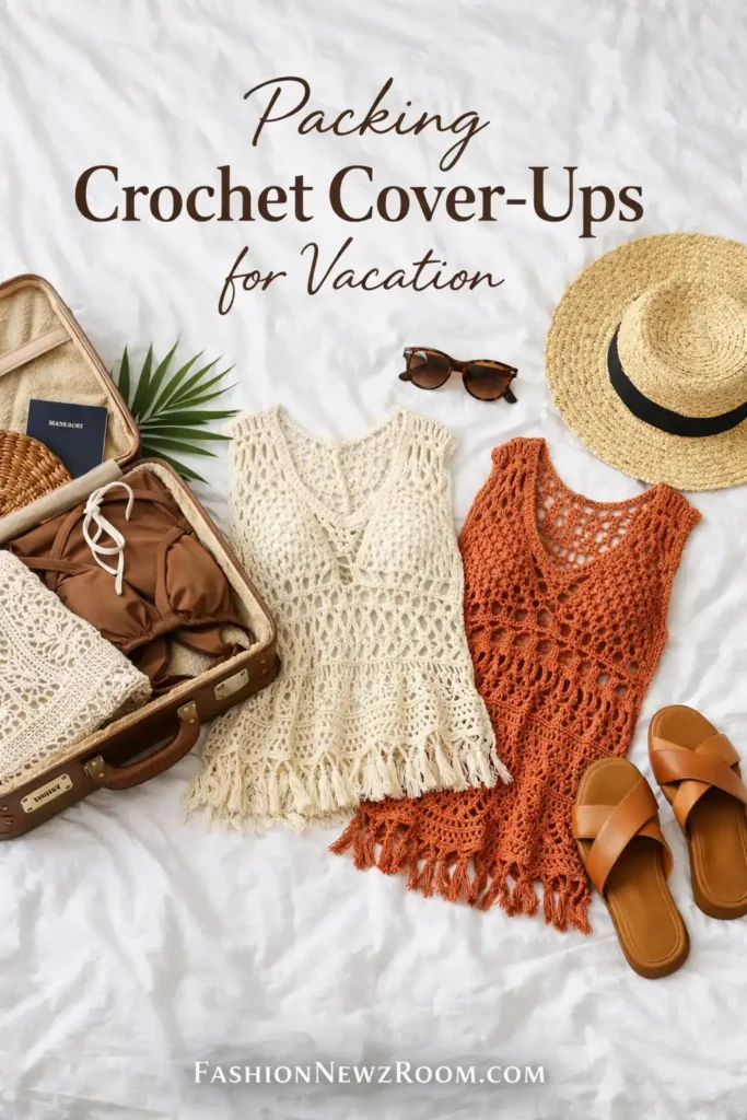 Packing Crochet Cover-Ups for Your Vacation - FashionNewzRoom.com