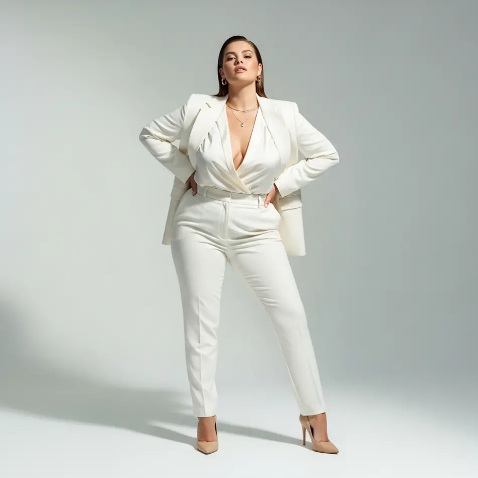 Quiet Luxury 2.0 Power Monochrome Look - Fashion Newz Room