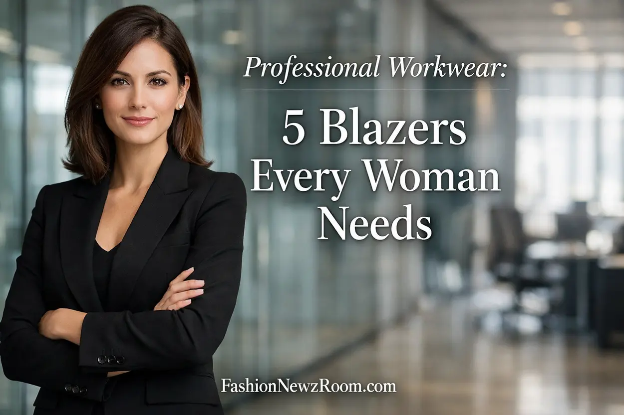 Professional Workwear: 5 Blazers that Every Woman Needs