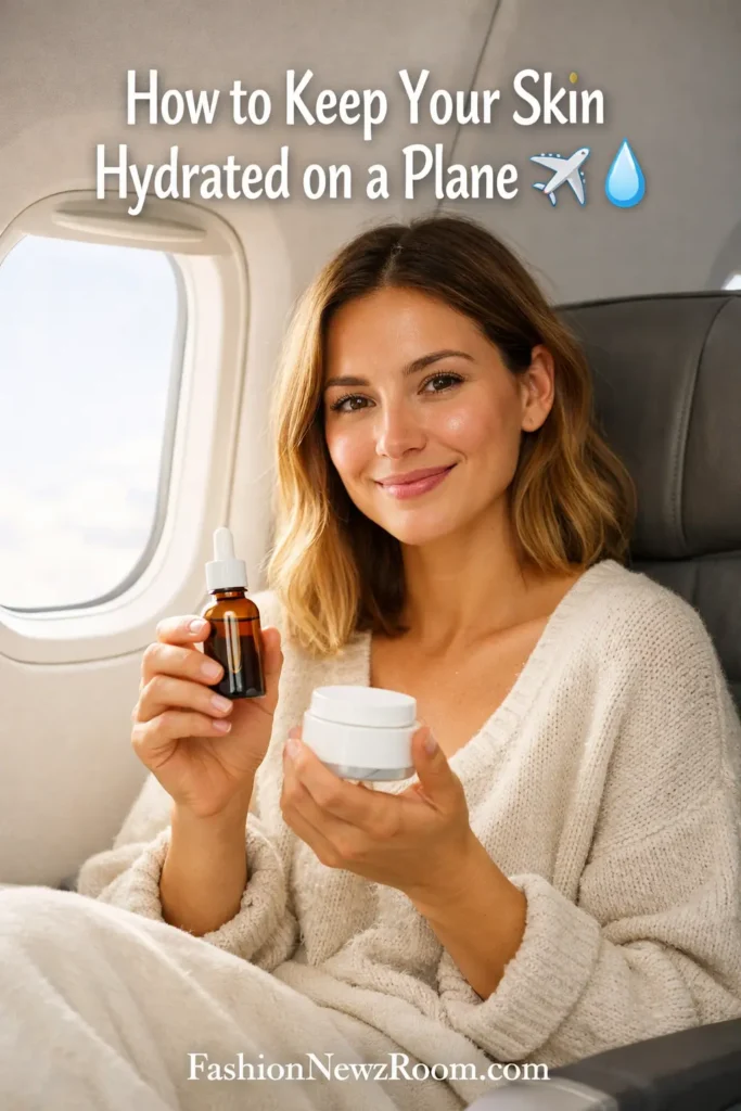 Skincare for Travelers- How to Keep Your Skin Hydrated on a Plane - FashionNewzRoom.com