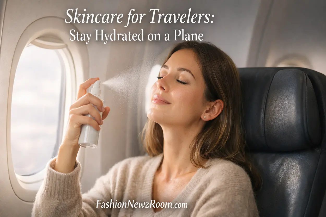 Skincare for Travelers: How to Keep Your Skin Hydrated on a Plane