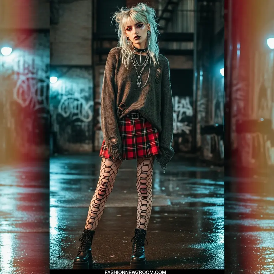 Soft Grunge Revival E-girl Fashion Trends - Fashion Newz Room