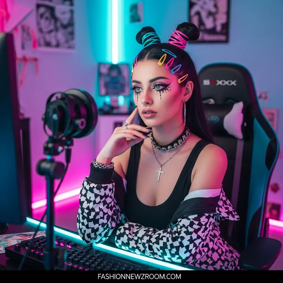 Streaming Culture and Gaming Communities E-girl Fashion Trends - Fashion Newz Room