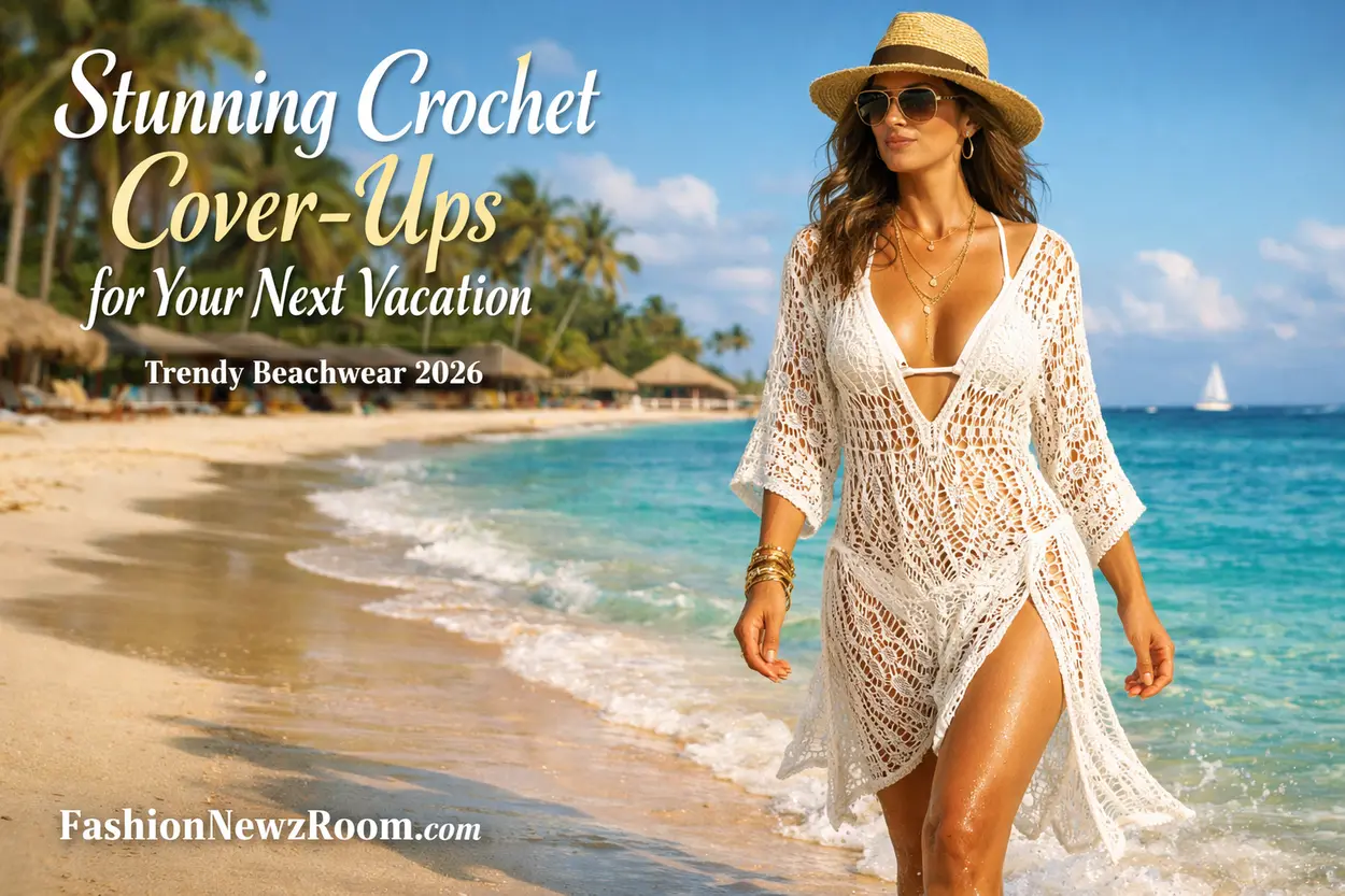 Beyond Bikinis: Stunning Crochet Cover Ups for Your Next Vacation