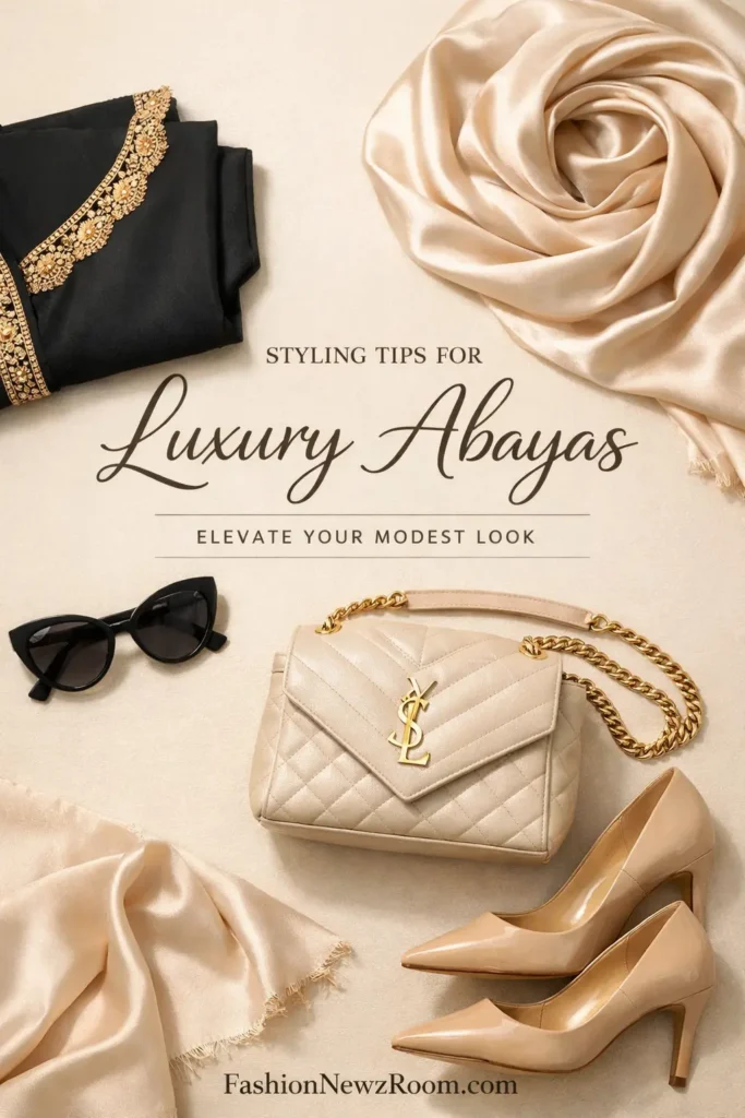Styling Tips for Luxury Abayas - FashionNewzRoom.com