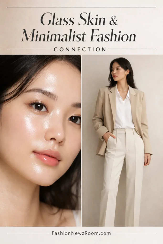 The Connection Between Glass Skin and Korean Minimalist Fashion - FashionNewzRoom.com