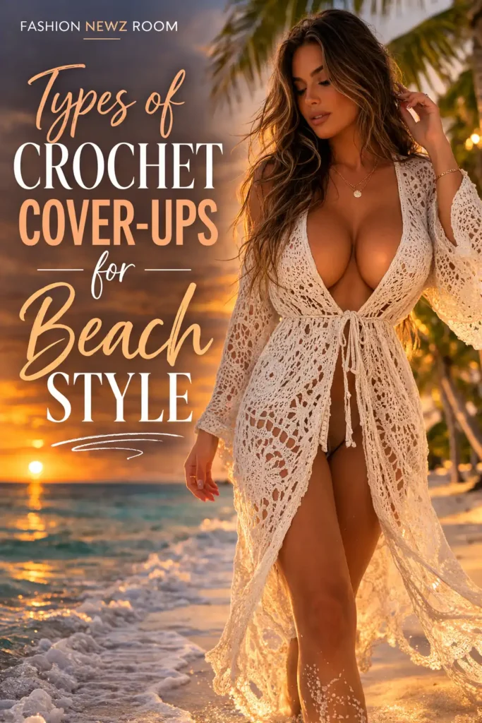 Types of Crochet Cover-Ups to Elevate Your Beach Look - FashionNewzRoom.com