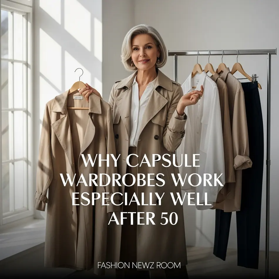 Why Capsule Wardrobes Work Especially Well After 50 - Fashion Newz Room