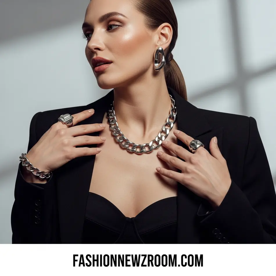 Why Chunky Silver Jewelry Is Trending in 2026 - Fashion Newz Room