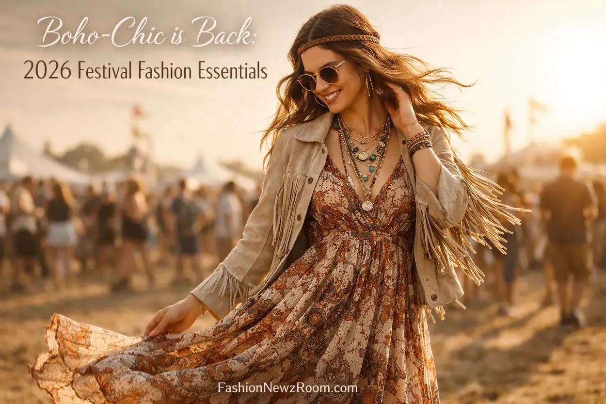 Boho Chic is Back: 2026 Festival Fashion Essentials