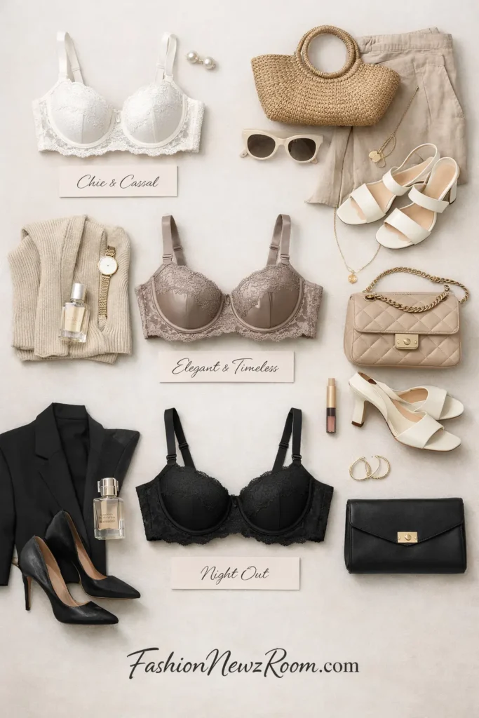 Fashion inspiration with stylish bras - FashionNewzRoom.com