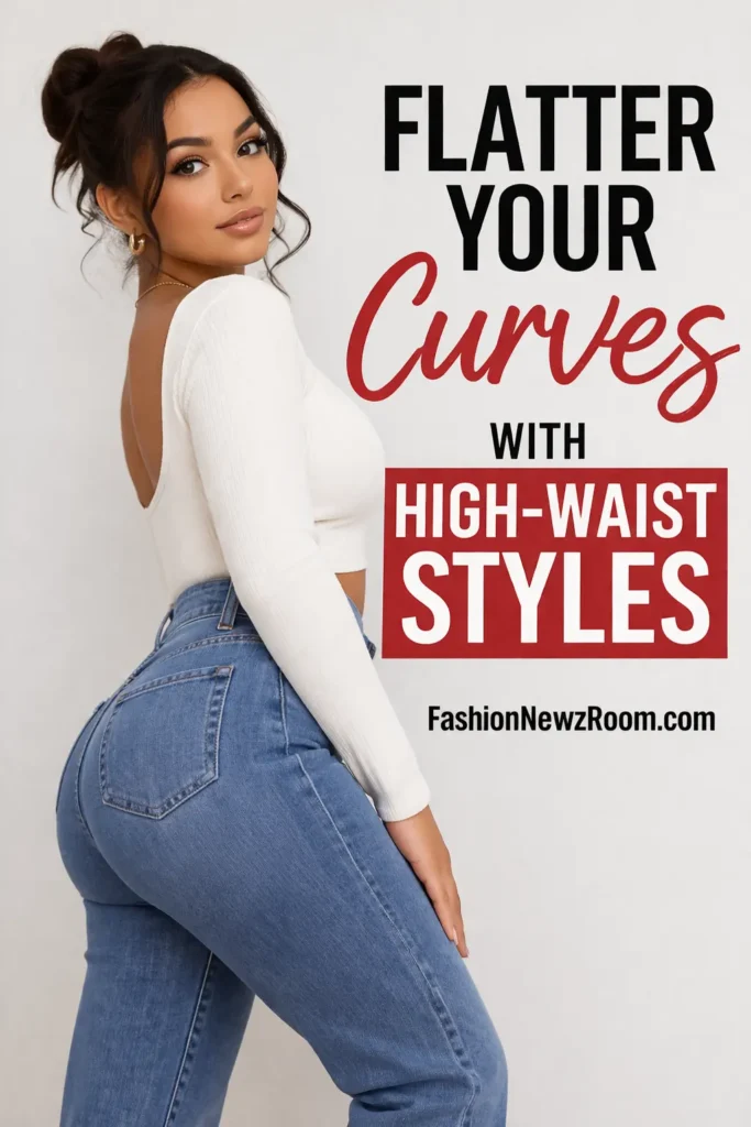 Flattering your curves with high-waist styles - FashionNewzRoom.com