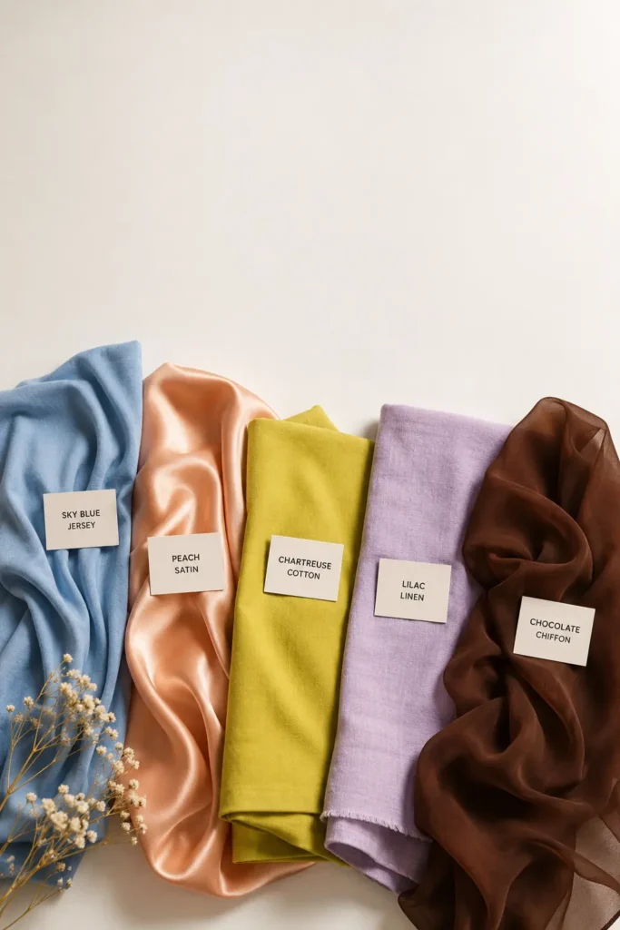 Best fabrics used for stylish wrap clothing designs