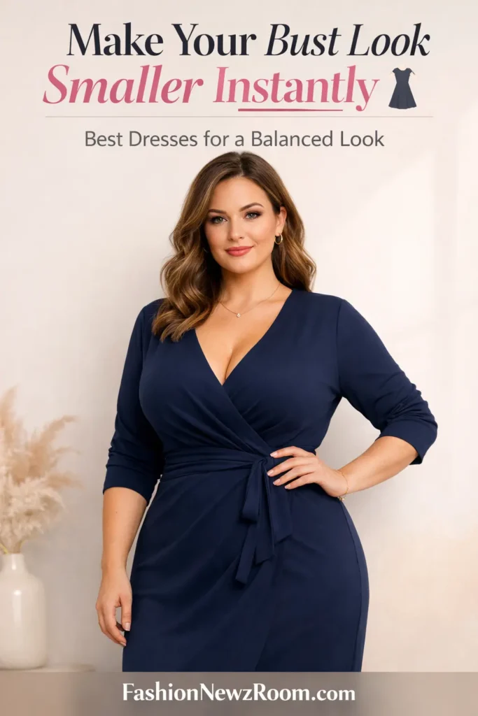 Make your bust look smaller instantly