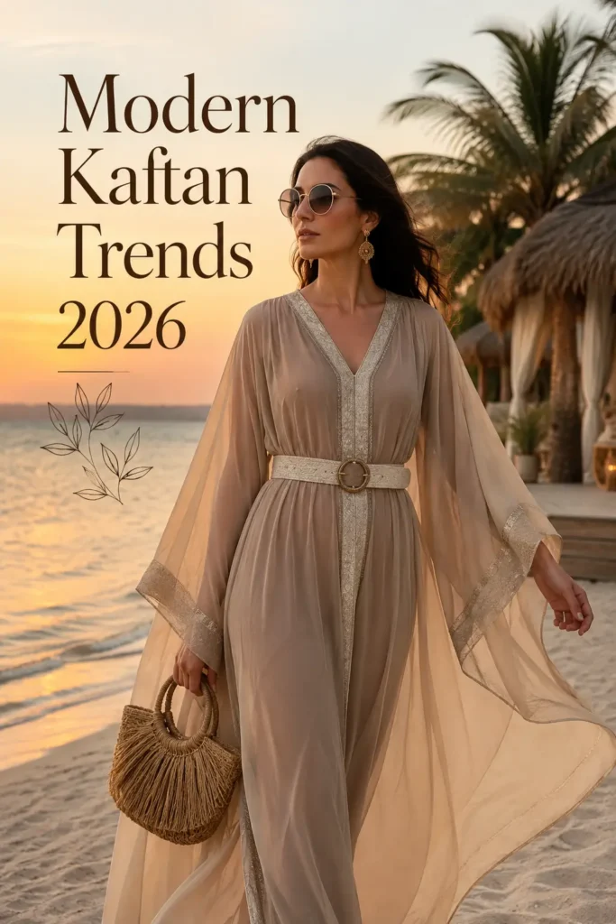 Modern kaftan fashion trends for women in 2026