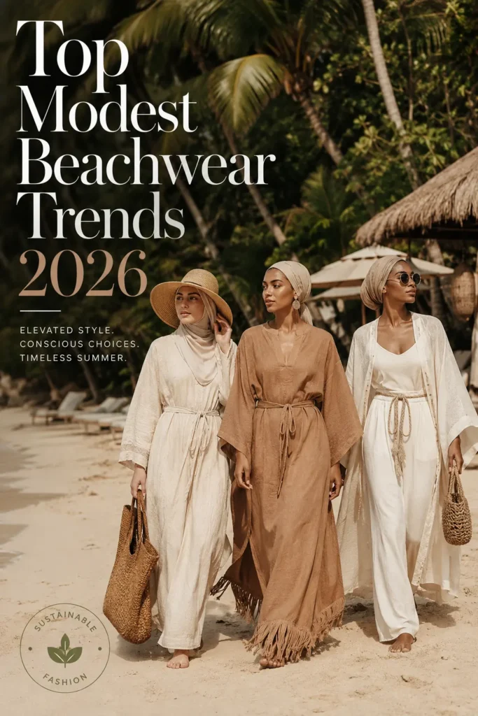 Top modest beachwear fashion trends for 2026