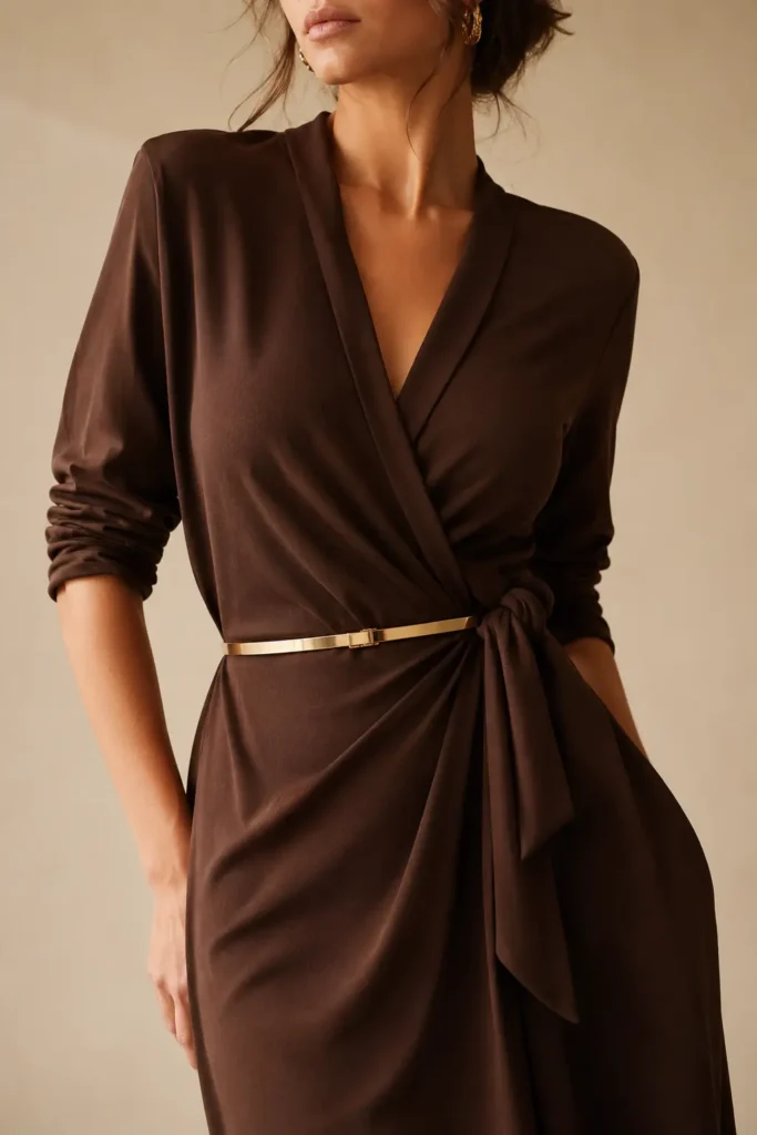 Styling tips for improving wrap silhouette fashion looks